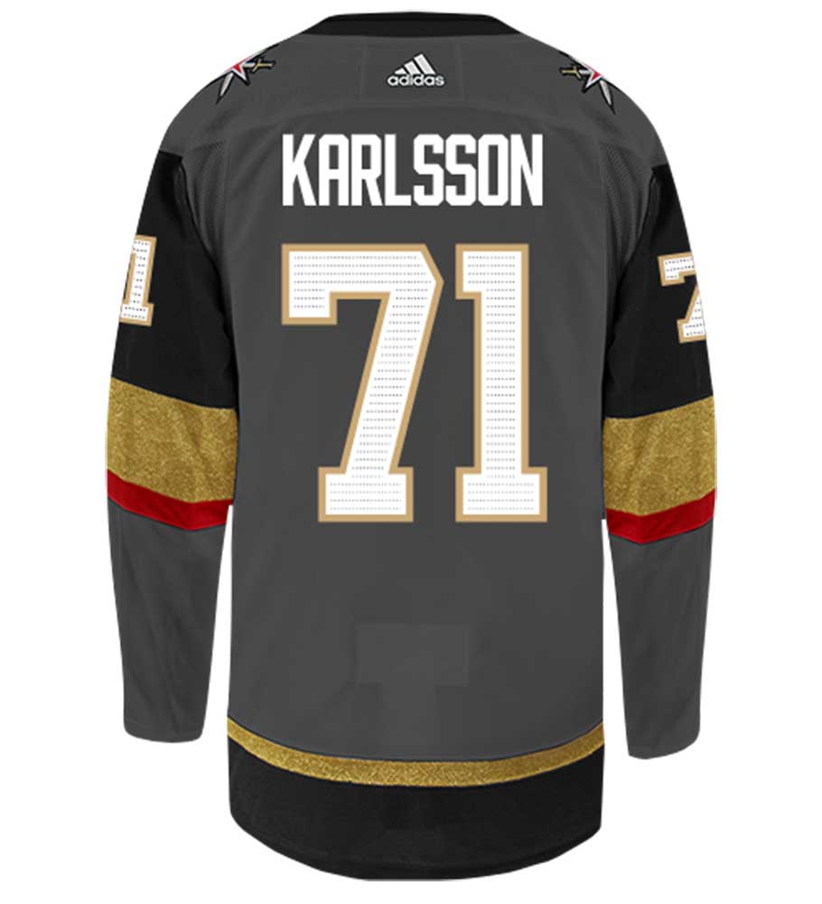 William Karlsson Vegas Golden Knights Adidas Authentic Home NHL Hockey Jersey