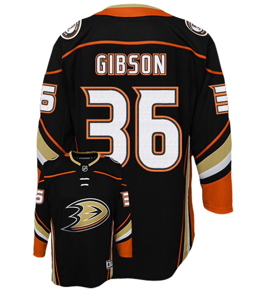 John Gibson Anaheim Ducks Youth Home NHL Replica Hockey Jersey –