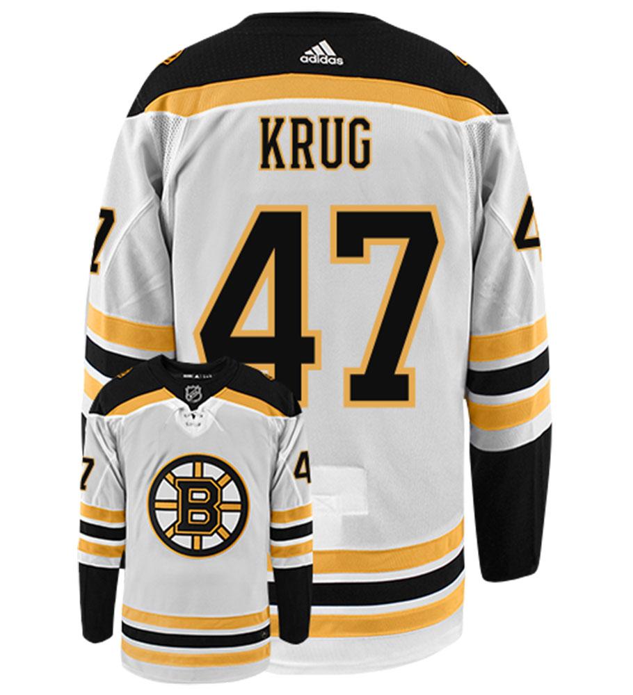 Torey Krug Boston Bruins Adidas Authentic Away NHL Hockey Jersey CoolHockey