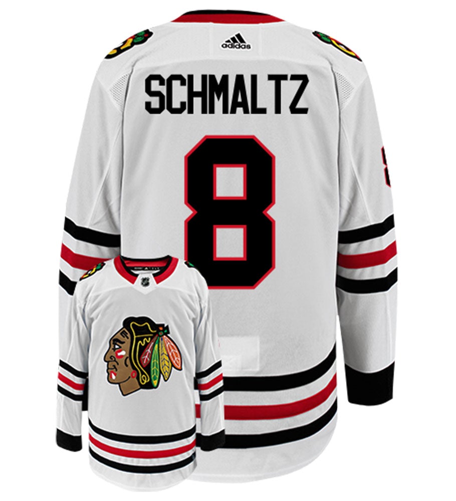 Nick Schmaltz Chicago Blackhawks Adidas Authentic Away NHL Hockey Jersey