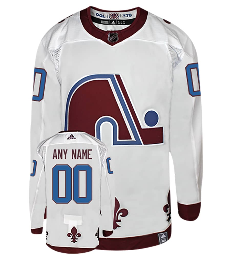 ANY NAME AND NUMBER COLORADO AVALANCHE REVERSE RETRO AUTHENTIC ADIDAS –  Hockey Authentic