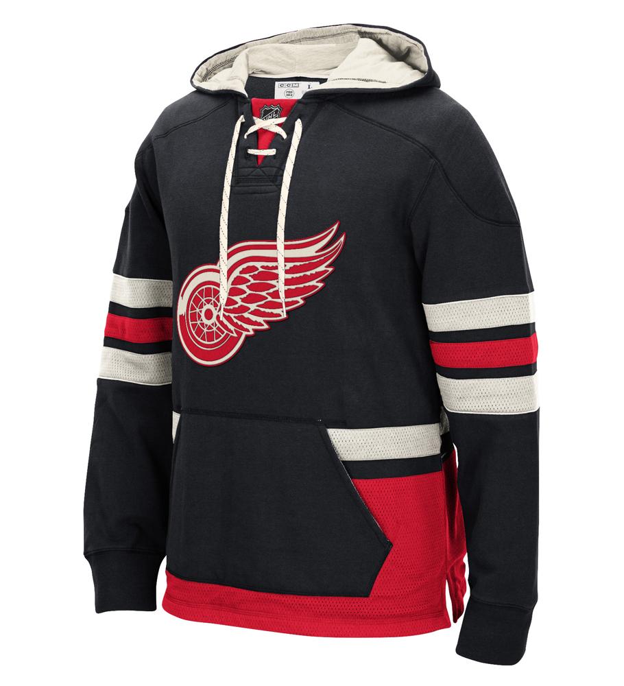 Detroit Red Wings Pullover Hoodie from CCM