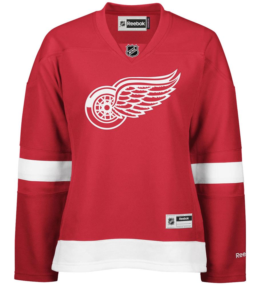 Detroit Red Wings Womens Reebok Premier Replica Home Jersey