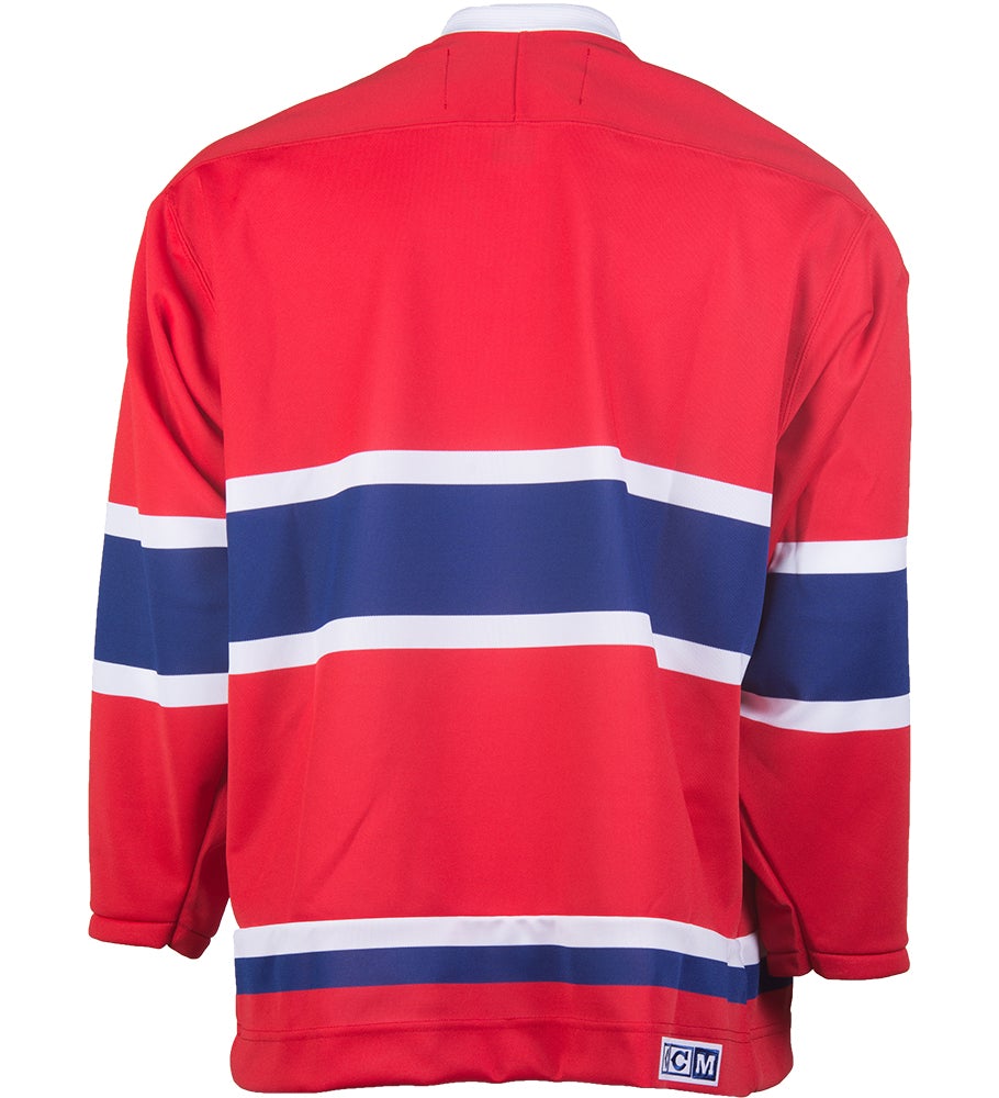 Montreal Canadiens CCM Vintage 1955 Red Replica NHL Hockey Jersey