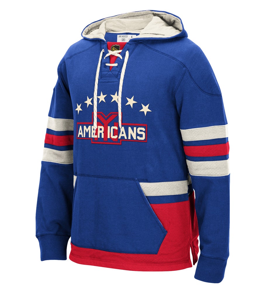 New York Americans Pullover Hoodie from CCM