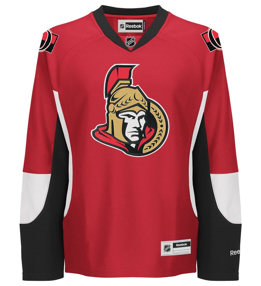 Ottawa Senators Womens Reebok Premier Replica Home Jersey