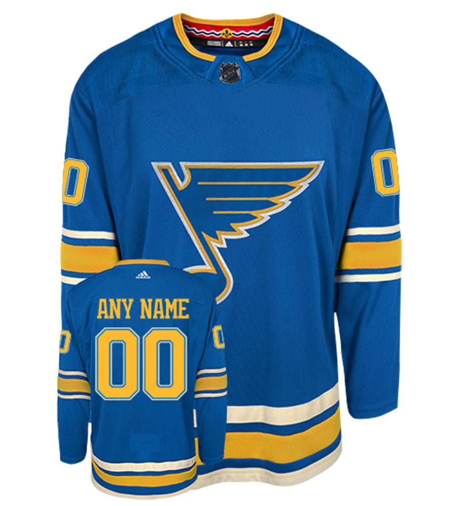 St. Louis Blues NHL Adidas Men's Royal Blue Adizero Alternate