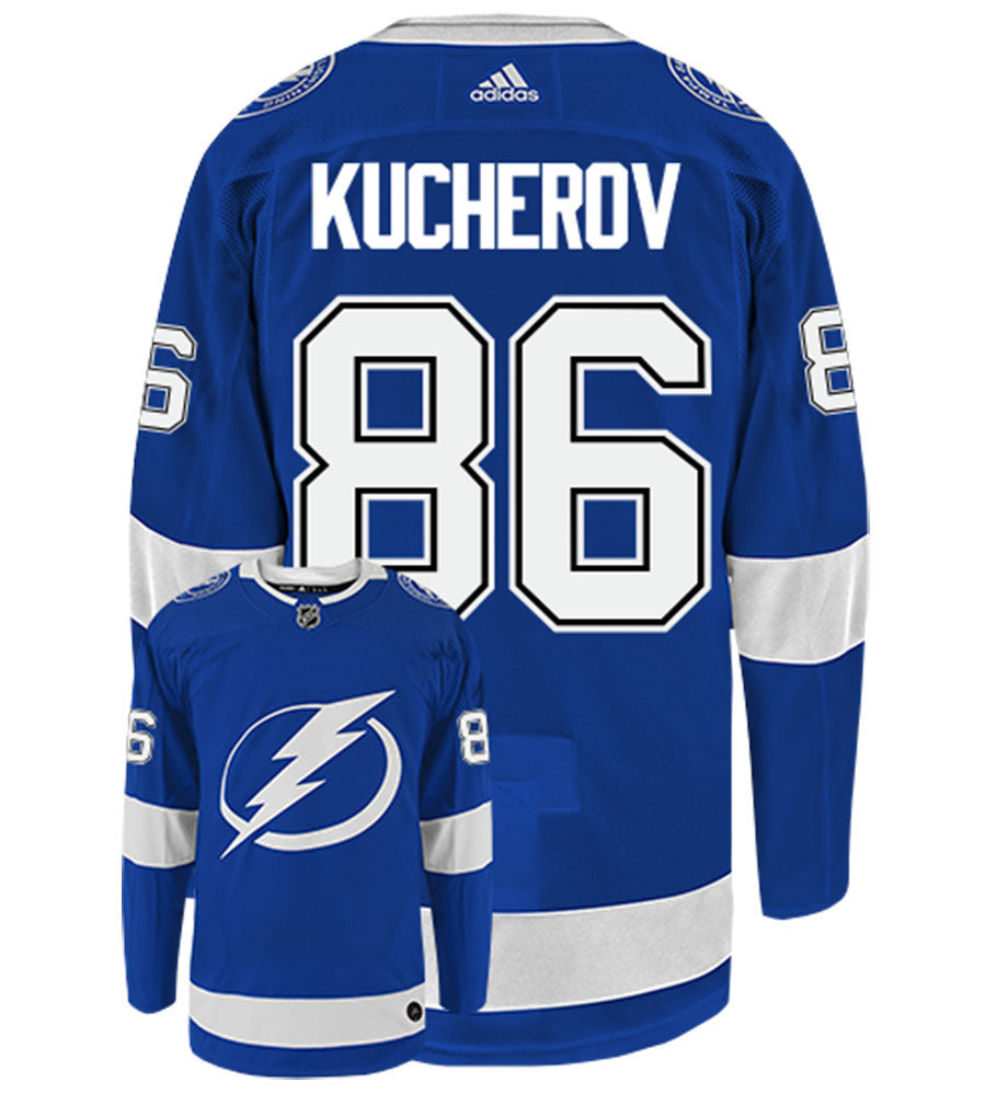 Tampa Bay Lightning x Buccanneers Red Nikita Kucherov Mashup Hockey Jersey