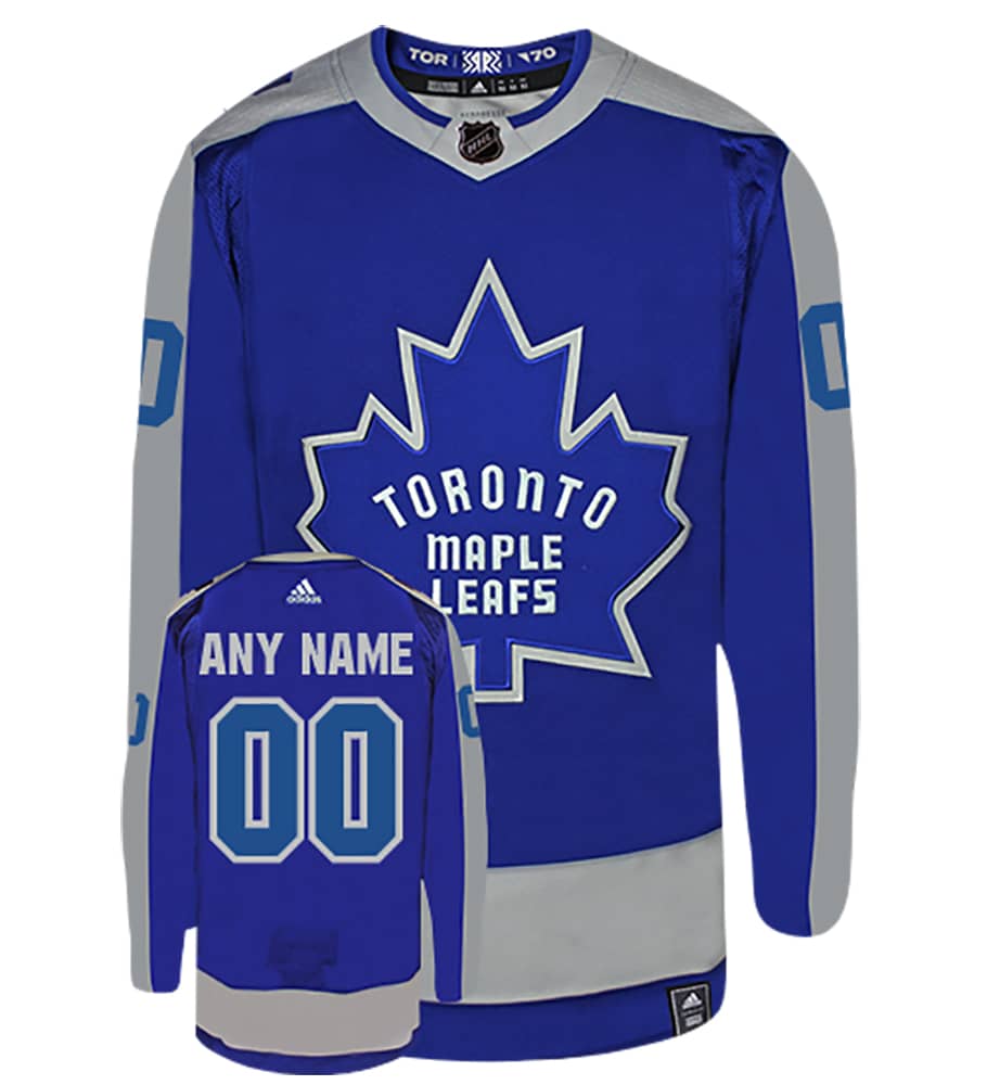 Toronto Maple Leafs - Reverse Retro Authentic NHL Jersey/Customized ::  FansMania