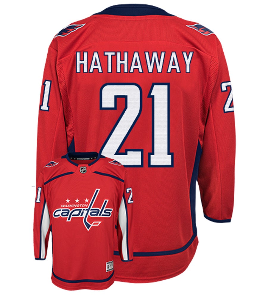 Garnet Hathaway Washington Capitals Youth Home NHL Replica Hockey Jersey CoolHockey