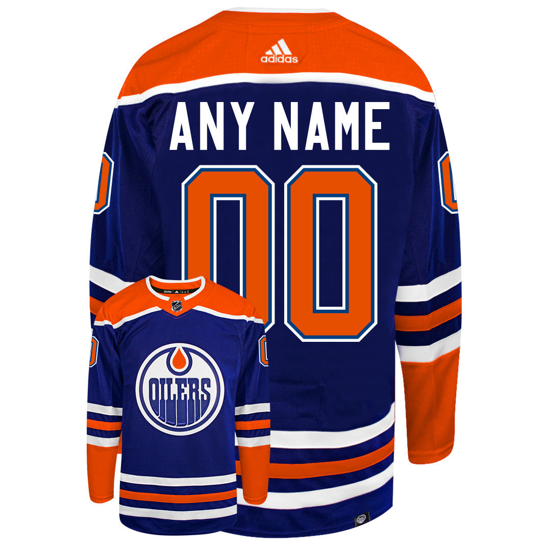 Customizable Edmonton Oilers 2022 Adidas Primegreen Authentic NHL Hock CoolHockey