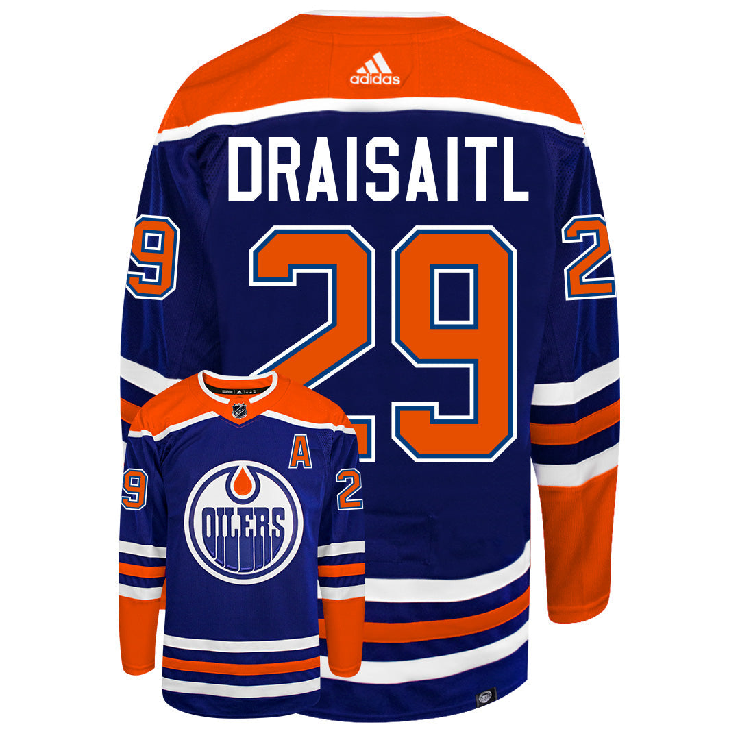 Leon Draisaitl Edmonton Oilers Youth Blue 2023 Heritage Classic