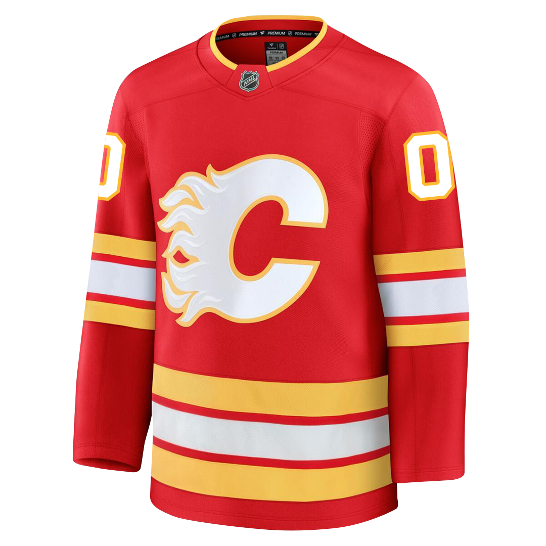 PRE ORDER ONLY Customizable Calgary Flames 2024 Fanatics Premium Official NHL Jersey