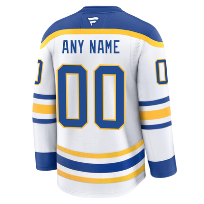 PRE-ORDER ONLY Customizable Buffalo Sabres 2024 Fanatics Premium Official NHL AWAY & THIRD ALTERNATE Jersey