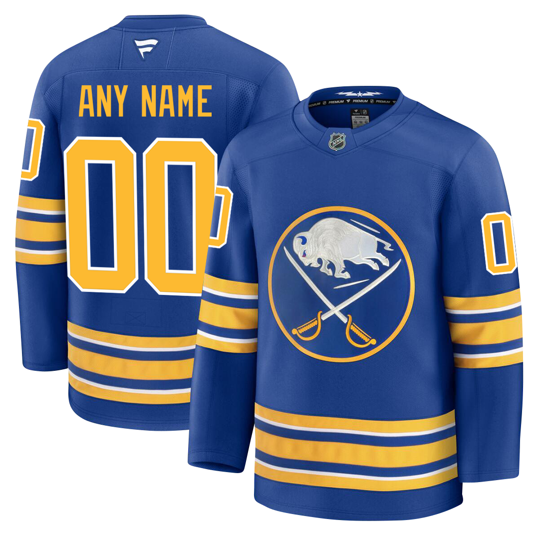 Customizable Buffalo Sabres 2024 Fanatics Premium Official NHL HOME Jersey