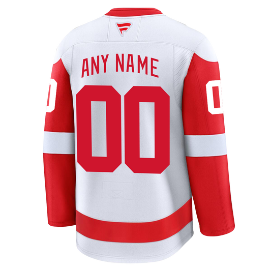Nike red wings jersey sales