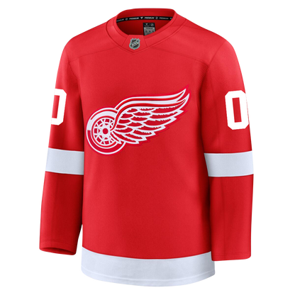 Customizable Detroit Red Wings 2024 Fanatics Premium Official NHL HOME Jersey