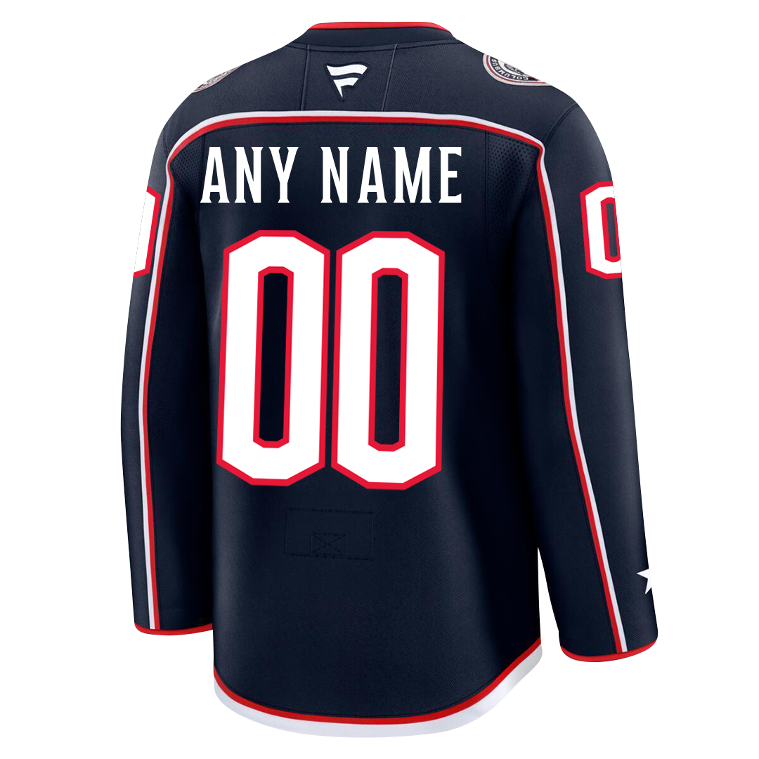 PRE-ORDER ONLY Customizable Columbus Blue Jackets 2024 Fanatics Premium Official NHL Jersey