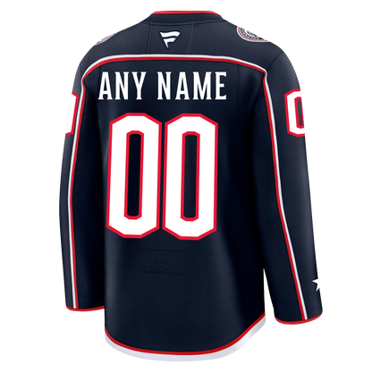 Customizable Columbus Blue Jackets 2024 Fanatics Premium Official NHL HOME Jersey