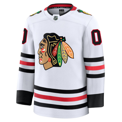 PRE ORDER ONLY Customizable Chicago Blackhawks 2024 Fanatics Premium Official NHL AWAY Jersey