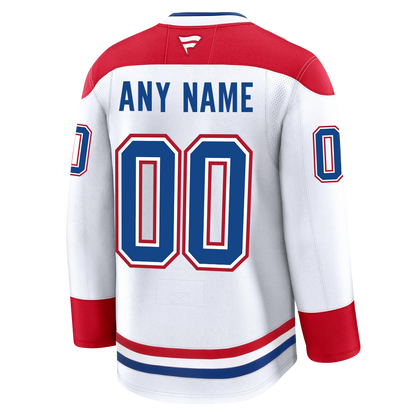 PRE-ORDER ONLY Customizable Montreal Canadiens 2024 Fanatics Premium Official NHL AWAY Jersey