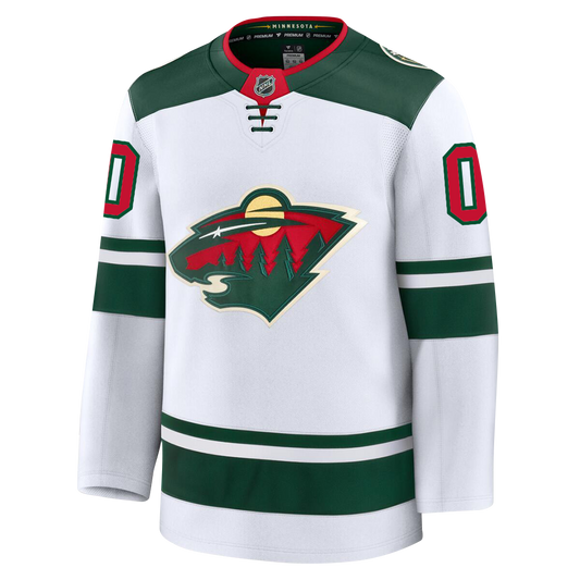 Customizable Minnesota Wild 2024 Fanatics Premium Official NHL AWAY Jersey