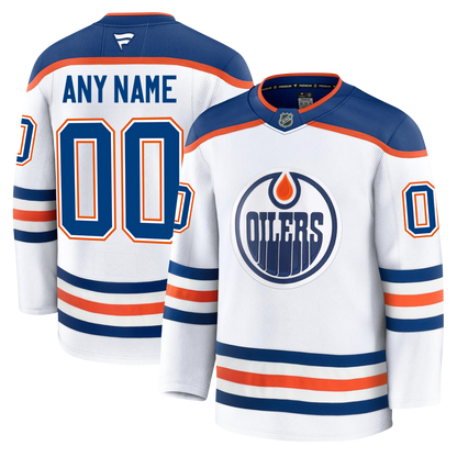 PRE-ORDER ONLY Customizable Edmonton Oilers 2024 Fanatics Premium Official NHL Jersey