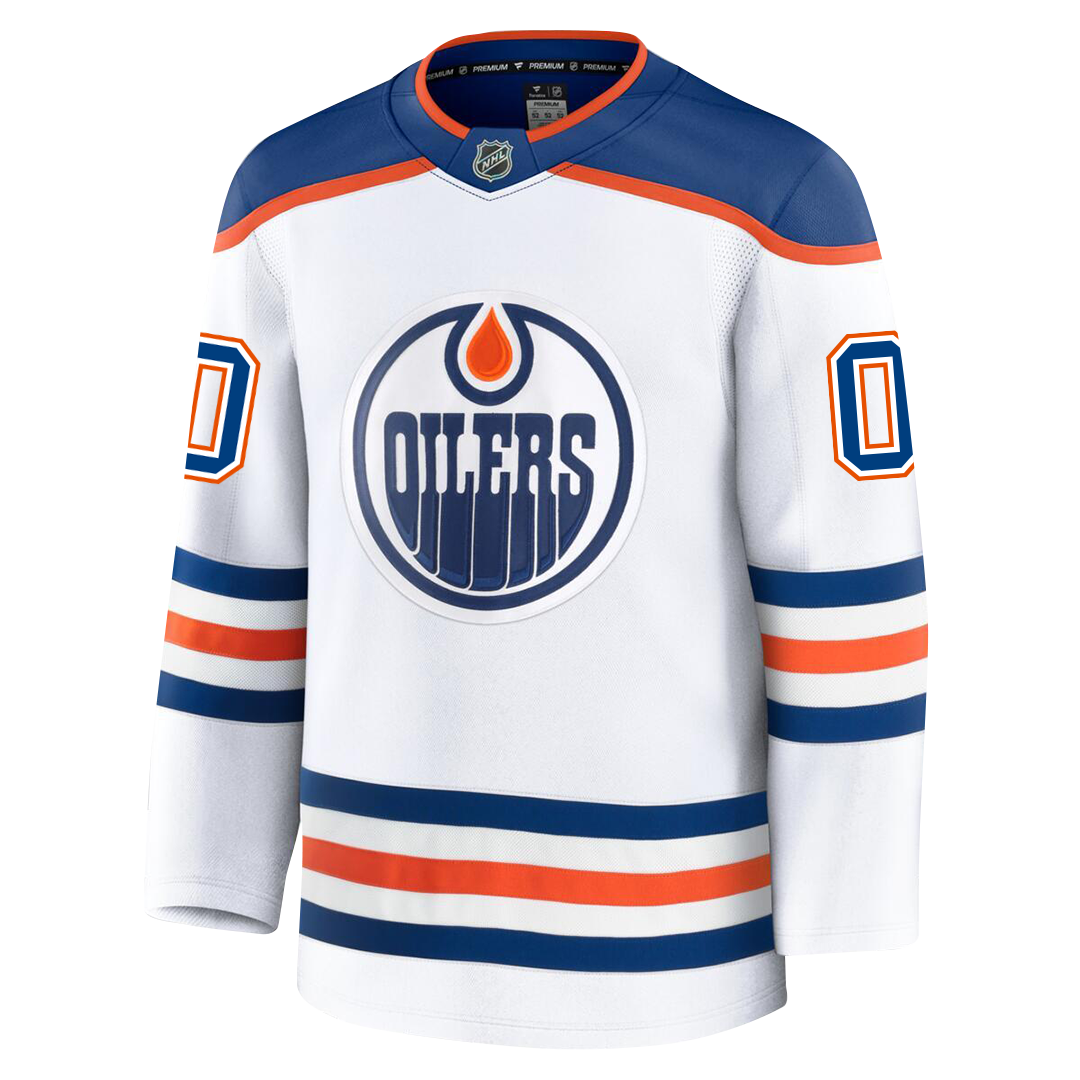 PRE-ORDER ONLY Customizable Edmonton Oilers 2024 Fanatics Premium Official NHL Jersey