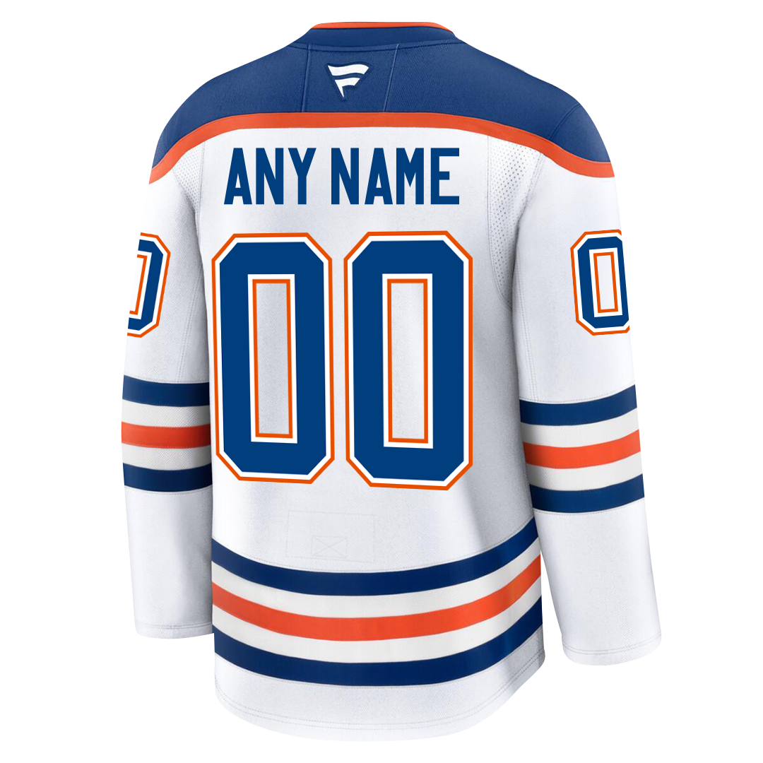 PRE ORDER ONLY Customizable Edmonton Oilers 2024 Fanatics Premium Offi CoolHockey