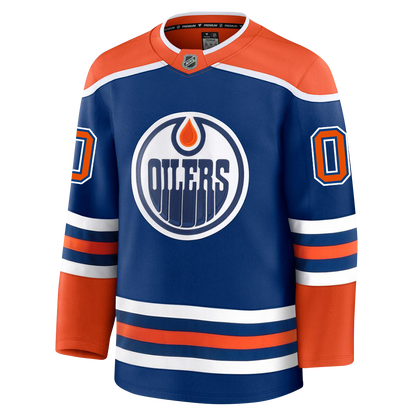 PRE-ORDER ONLY Customizable Edmonton Oilers 2024 Fanatics Premium Official NHL Jersey