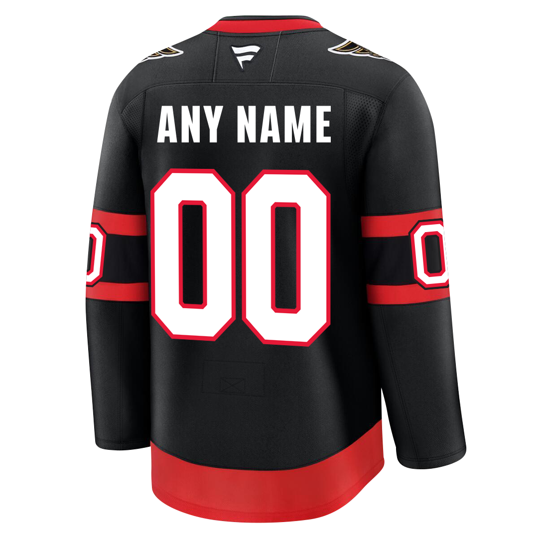 Customizable Ottawa Senators 2024 Fanatics Premium Official NHL HOME Jersey