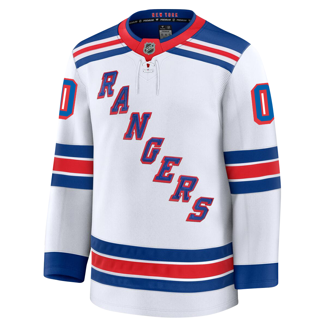 PRE-ORDER ONLY Customizable New York Rangers 2024 Fanatics Premium Official NHL Jersey