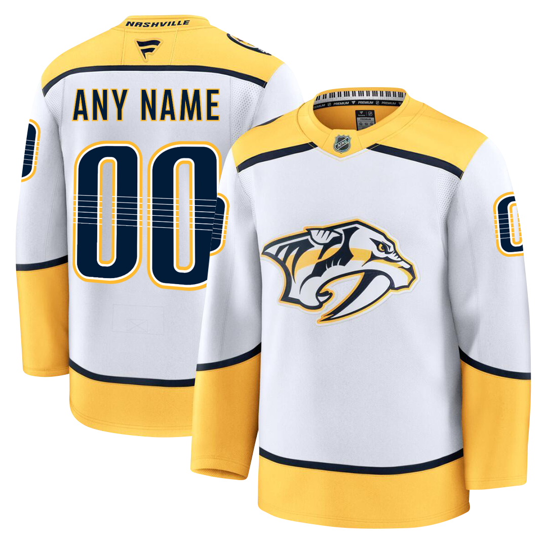 PRE-ORDER ONLY Customizable Nashville Predators 2024 Fanatics Premium Official NHL Jersey