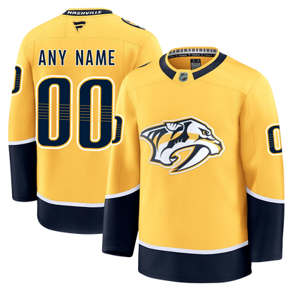 PRE-ORDER ONLY Customizable Nashville Predators 2024 Fanatics Premium Official NHL Jersey