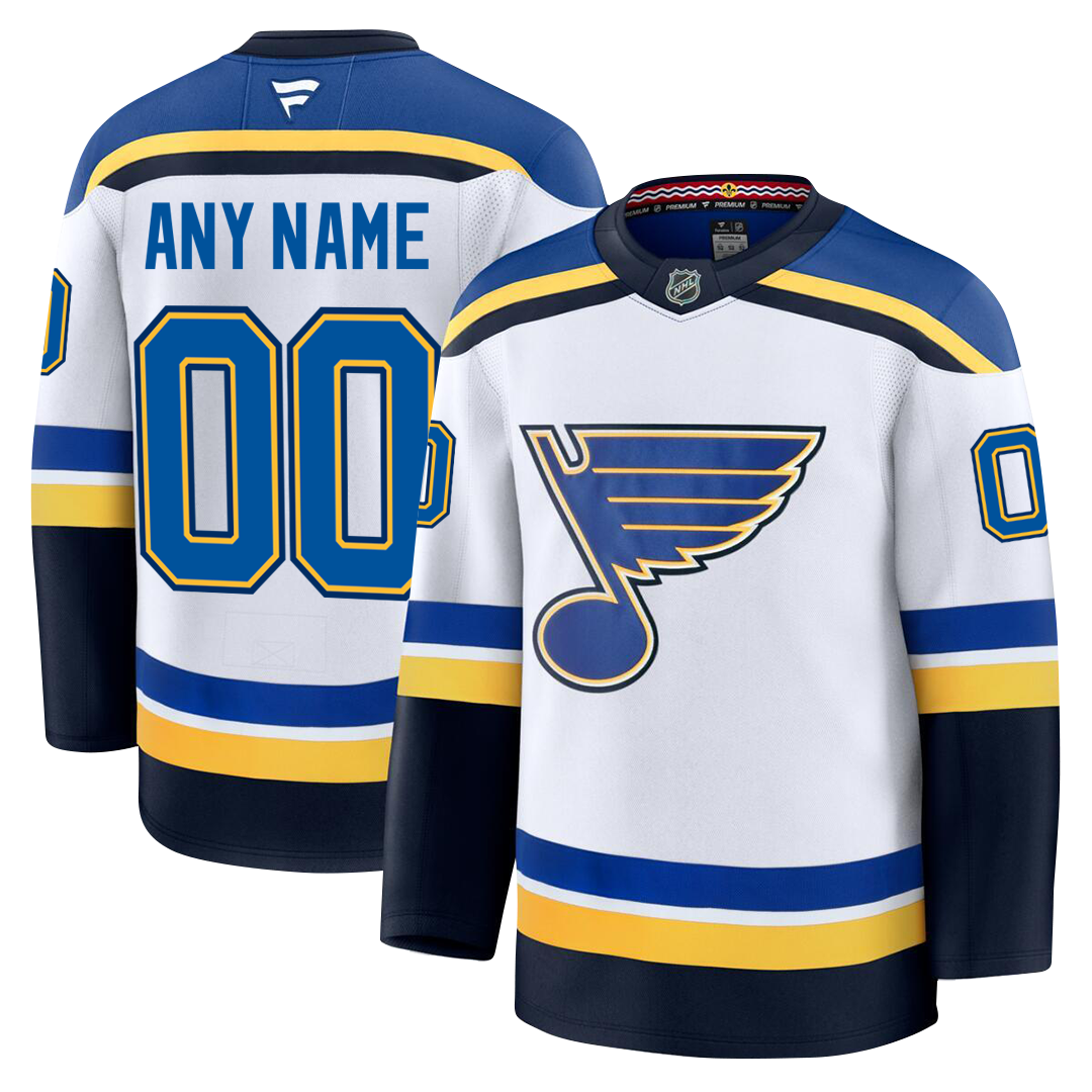 PRE-ORDER ONLY Customizable St. Louis Blues 2024 Fanatics Premium Official NHL Jersey