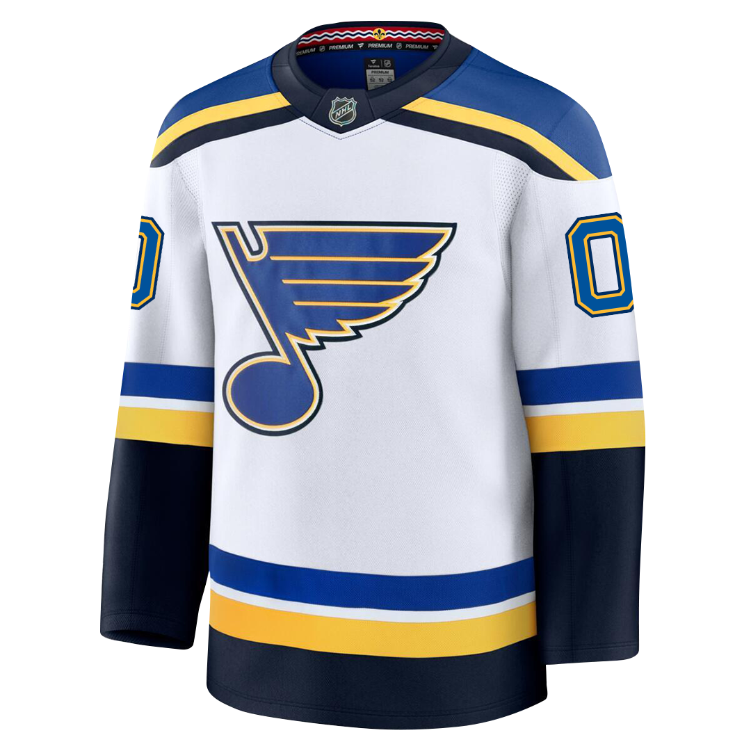 PRE-ORDER ONLY Customizable St. Louis Blues 2024 Fanatics Premium Official NHL Jersey