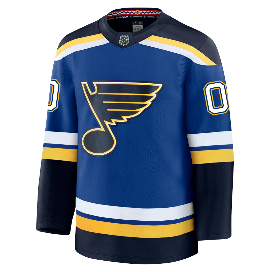 PRE-ORDER ONLY Customizable St. Louis Blues 2024 Fanatics Premium Official NHL Jersey