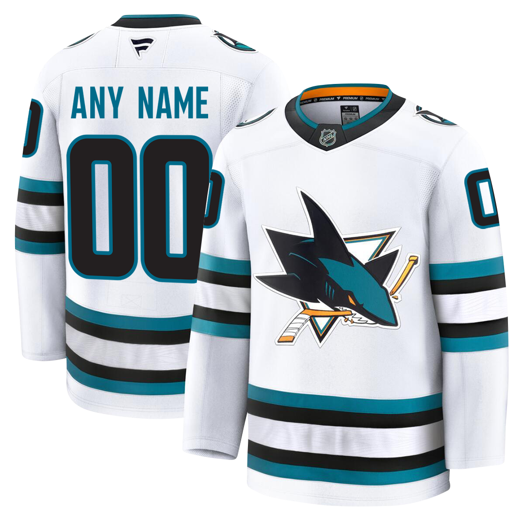 PRE-ORDER ONLY Customizable San Jose Sharks 2024 Fanatics Premium Official NHL Jersey