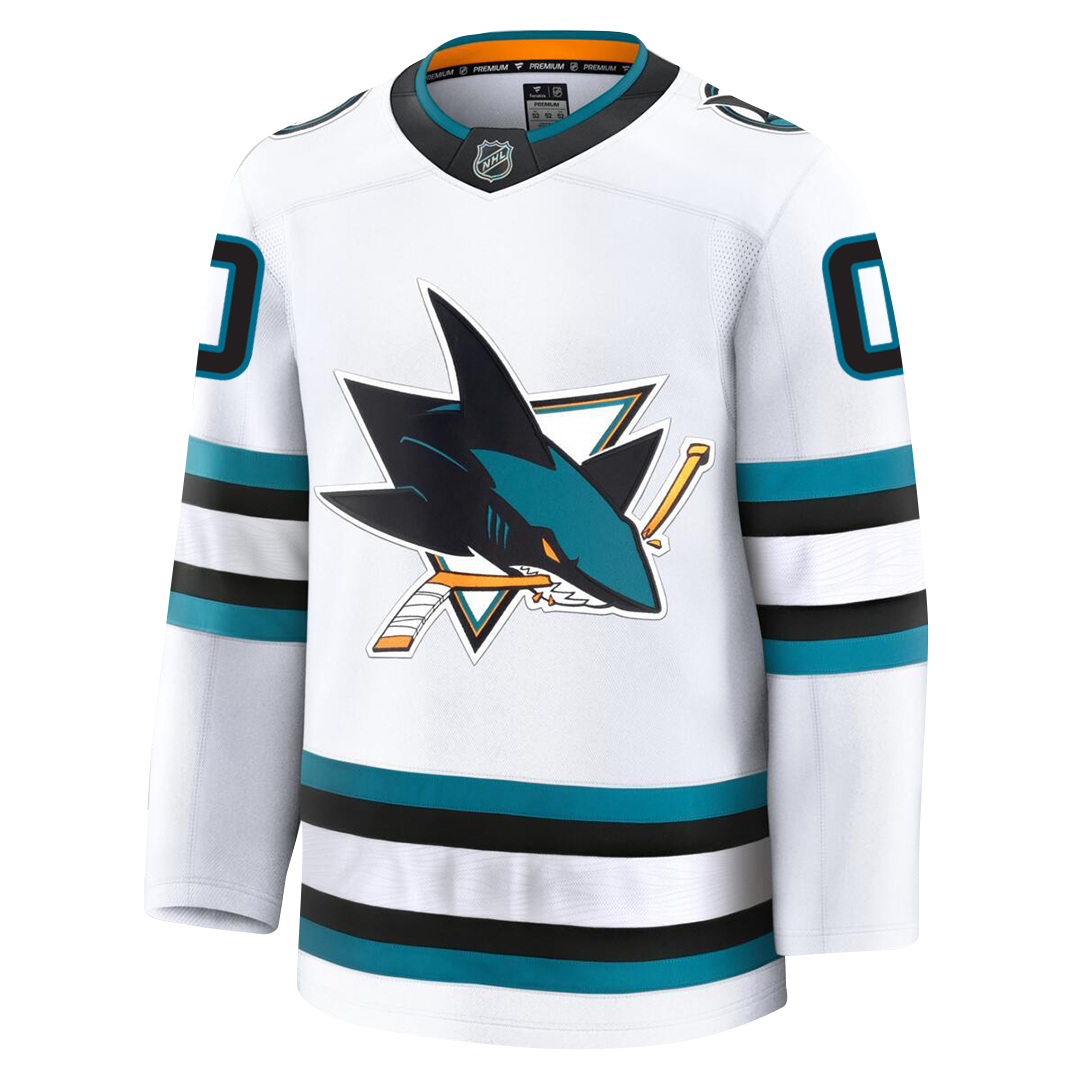 PRE-ORDER ONLY Customizable San Jose Sharks 2024 Fanatics Premium Official NHL Jersey