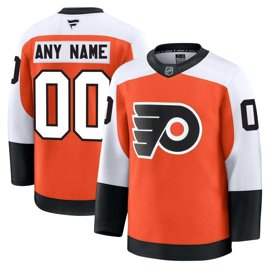 Customizable Philadelphia Flyers 2024 Fanatics Premium Official NHL HOME Jersey