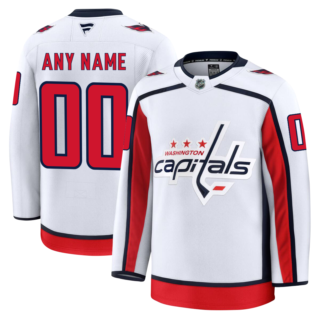 PRE-ORDER ONLY Customizable Washington Capitals 2024 Fanatics Premium Official NHL Jersey