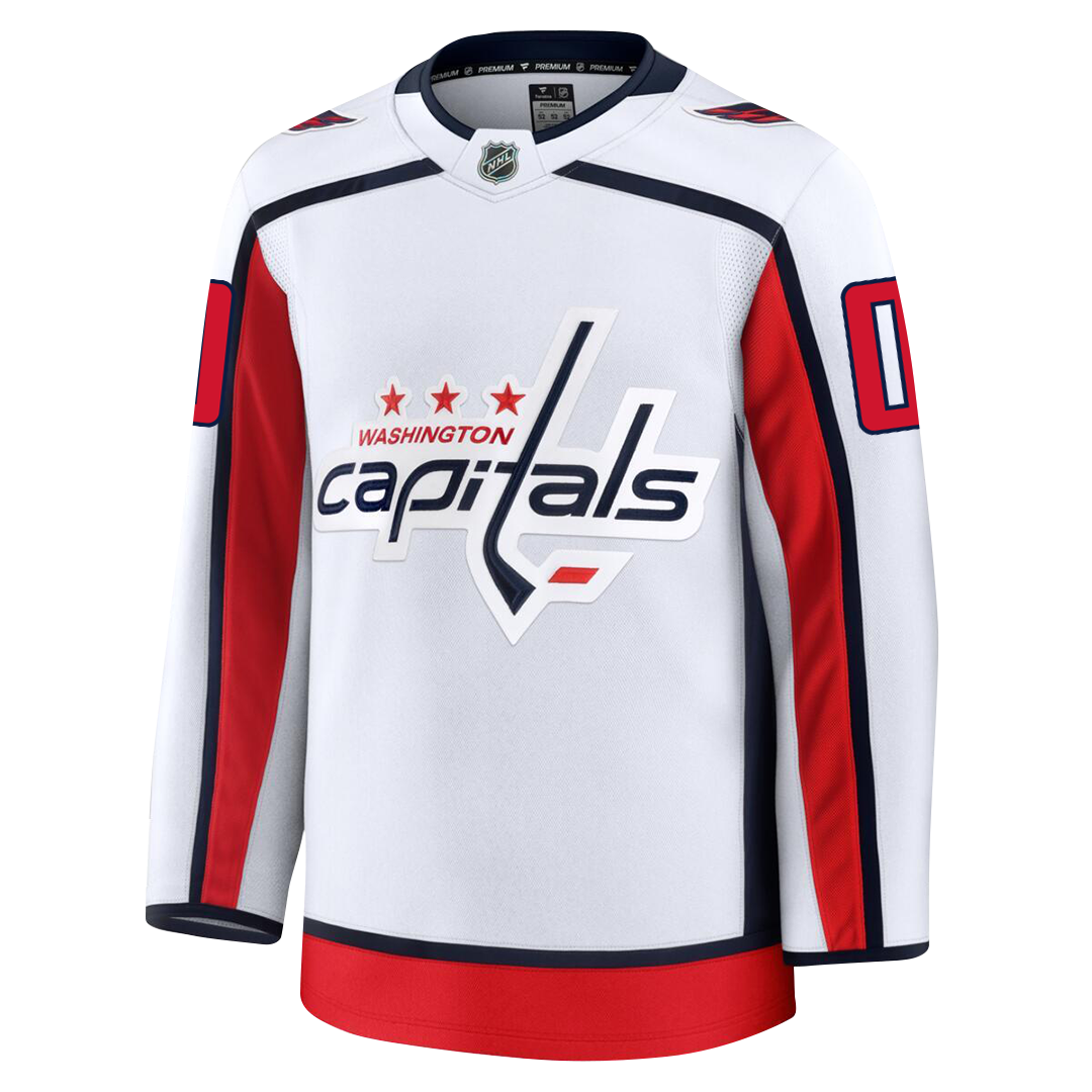 PRE-ORDER ONLY Customizable Washington Capitals 2024 Fanatics Premium Official NHL Jersey