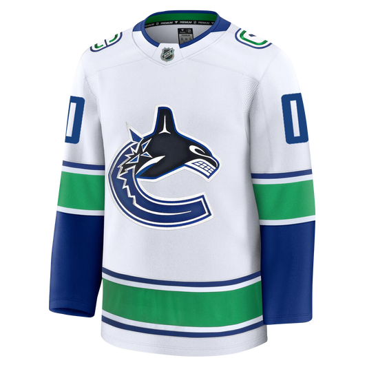 Customizable Vancouver Canucks 2024 Fanatics Premium Official NHL AWAY Jersey