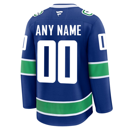 PRE-ORDER ONLY Customizable Vancouver Canucks 2024 Fanatics Premium Official NHL Jersey