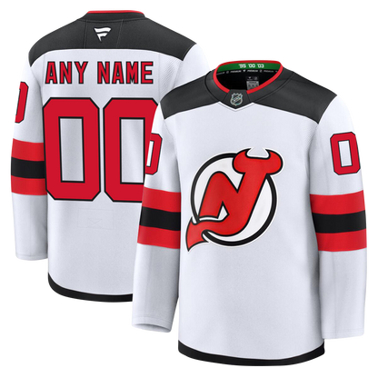 PRE-ORDER ONLY Customizable New Jersey Devils 2024 Fanatics Premium Official NHL AWAY & THIRD ALTERNATE Jersey