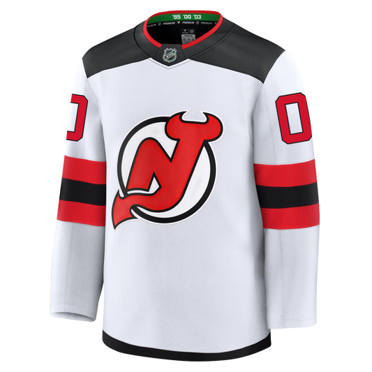 Customizable New Jersey Devils 2024 Fanatics Premium Official NHL AWAY Jersey