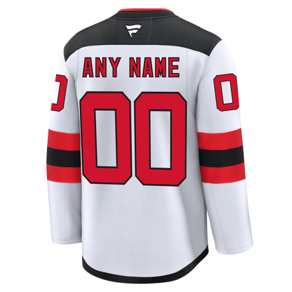 PRE-ORDER ONLY Customizable New Jersey Devils 2024 Fanatics Premium Official NHL AWAY & THIRD ALTERNATE Jersey