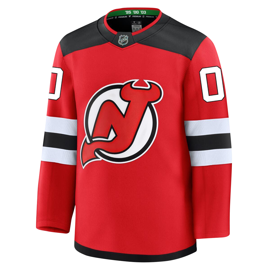 Customizable New Jersey Devils 2024 Fanatics Premium Official NHL HOME Jersey