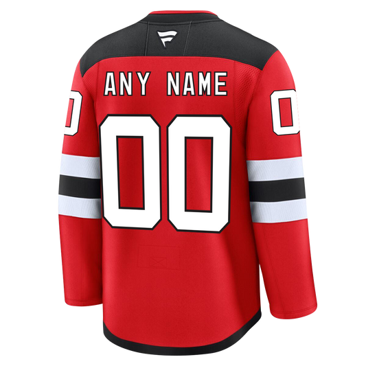 Customizable New Jersey Devils 2024 Fanatics Premium Official NHL HOME Jersey