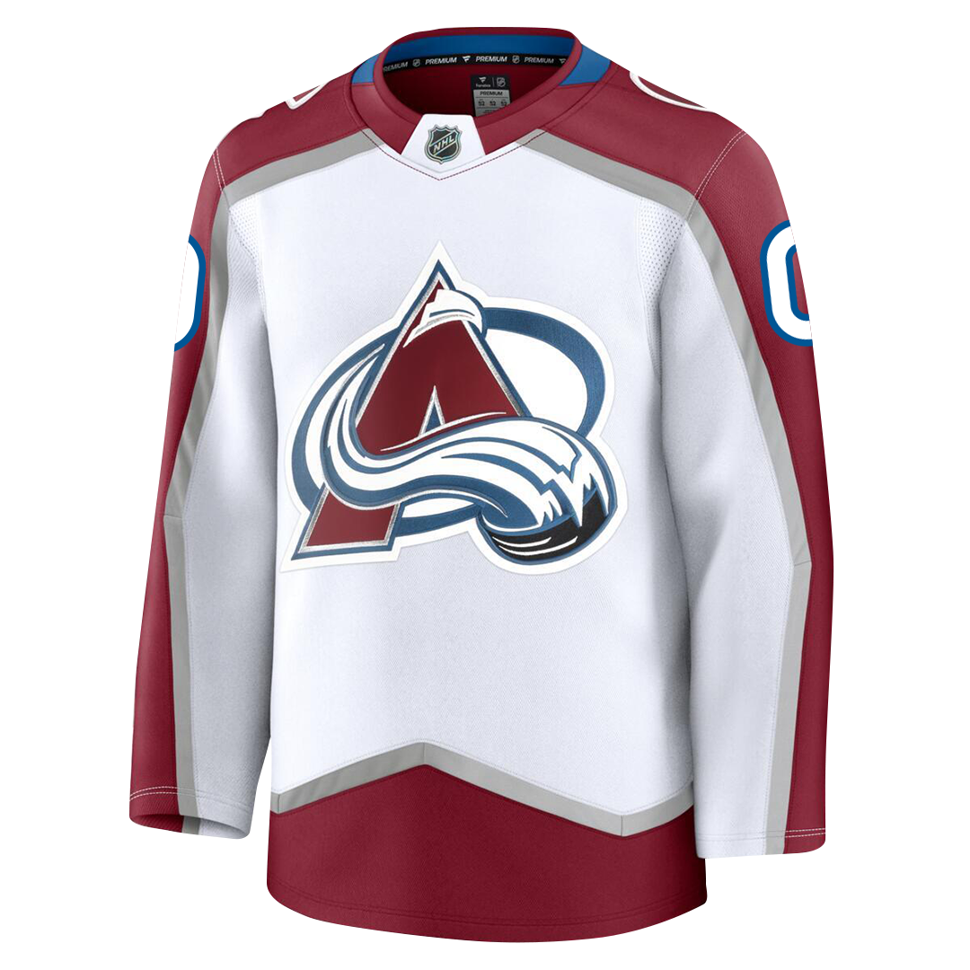 PRE-ORDER ONLY - Customizable Colorado Avalanche 2024 Fanatics Premium Official NHL AWAY & THIRD ALTERNATE Jersey